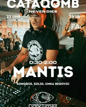 MEET MANTIS💥 MANTIS ist ein junger DJ & Producer aus Hamburg und resident im „DarkTimes Kollektiv“. Er…