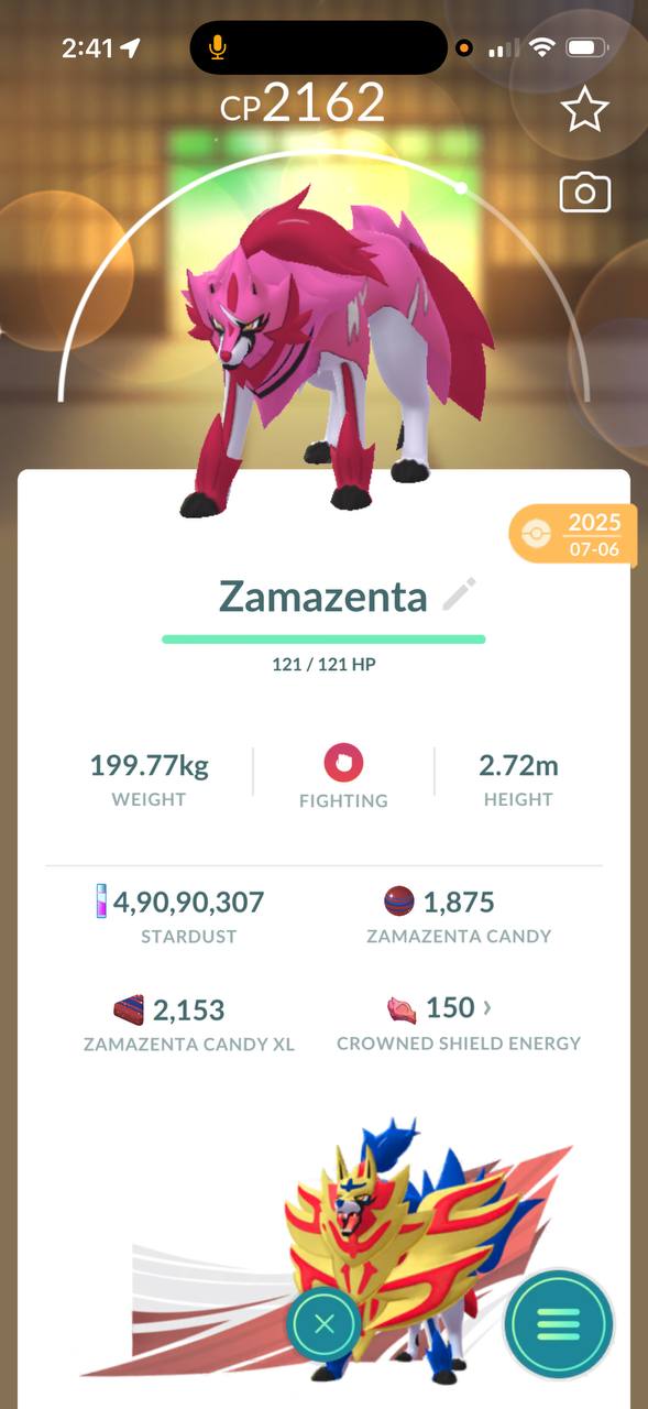 Shiny Zamazenta