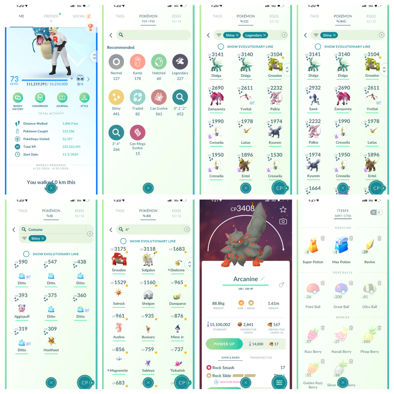 level - 73 account