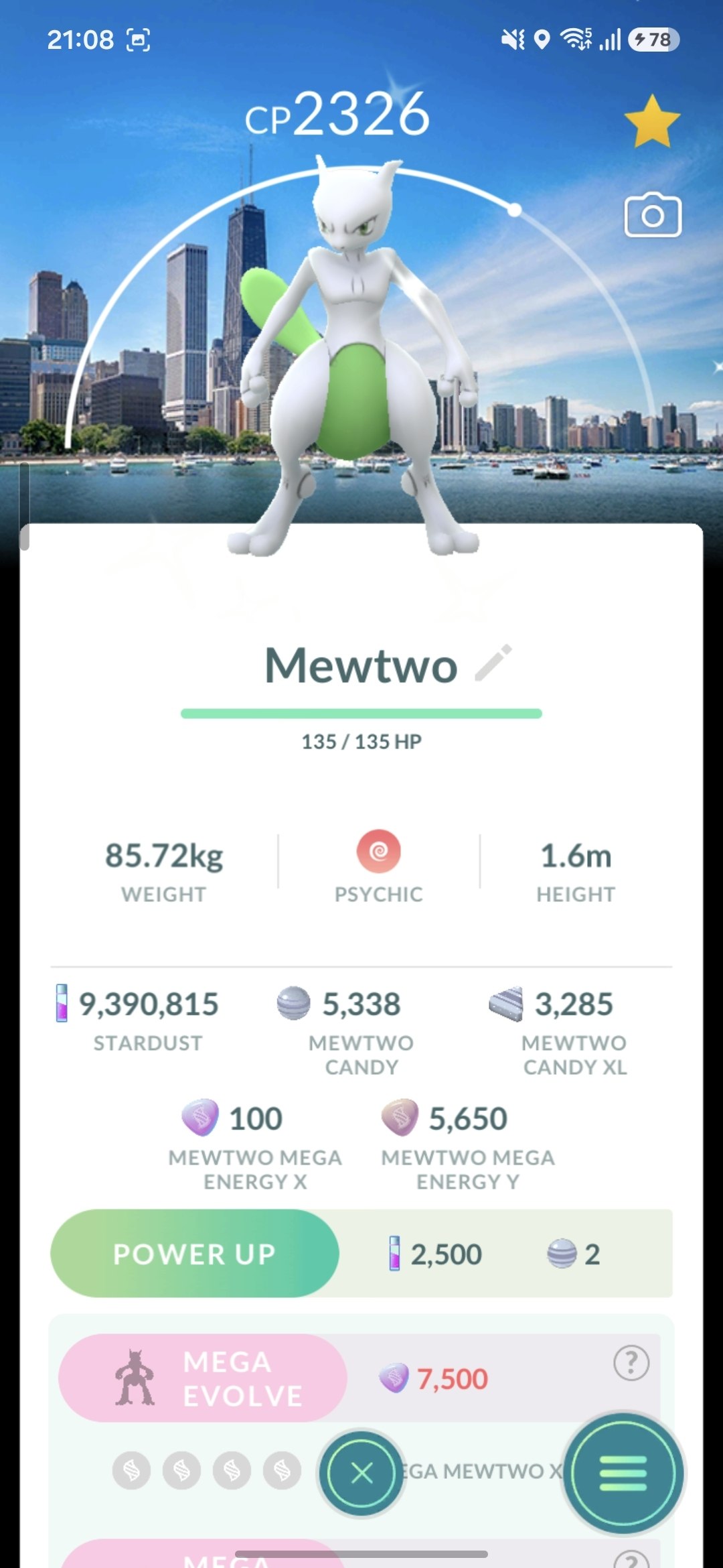 Shiny Mewtwo Chicago BG - 2026