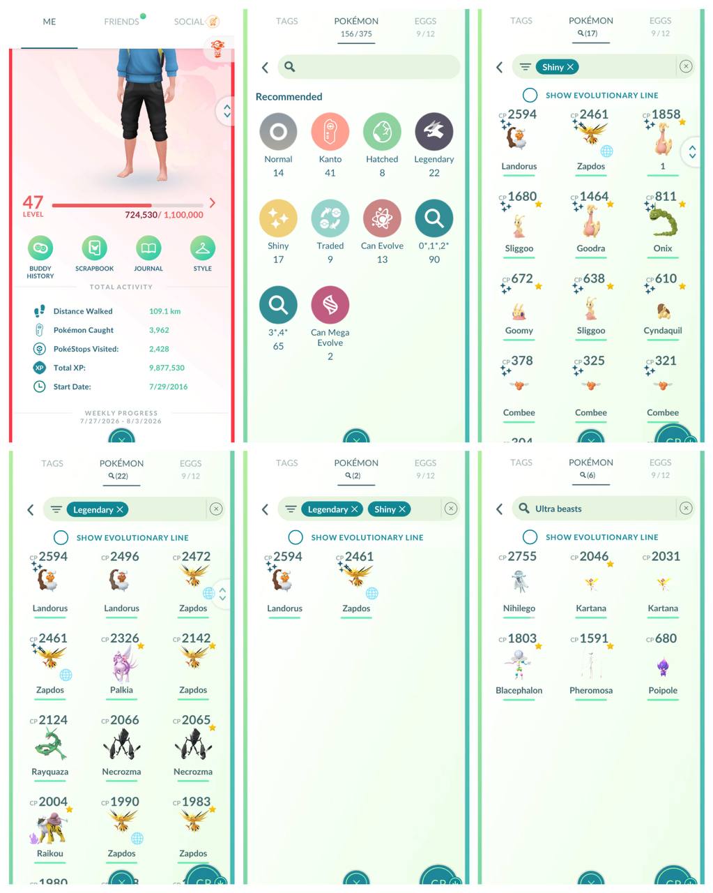 Level - 47 account