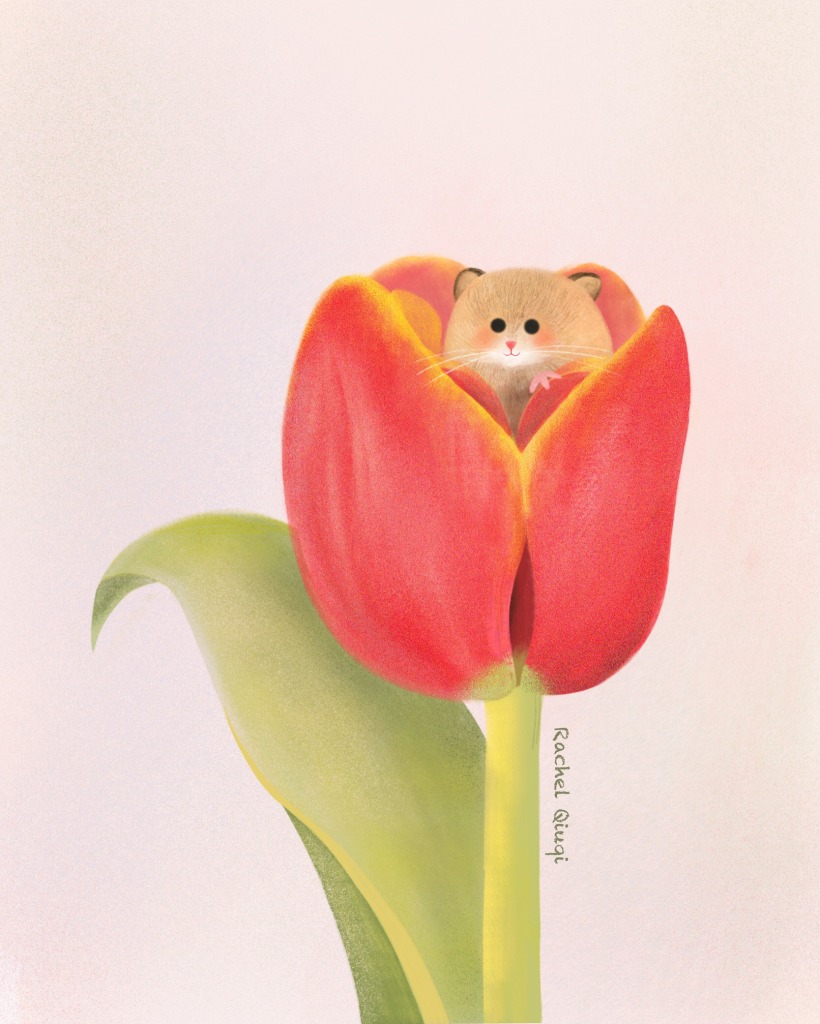 mouse tulip