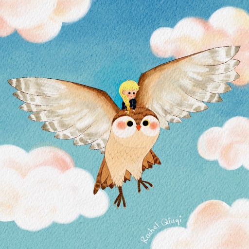 owl fly