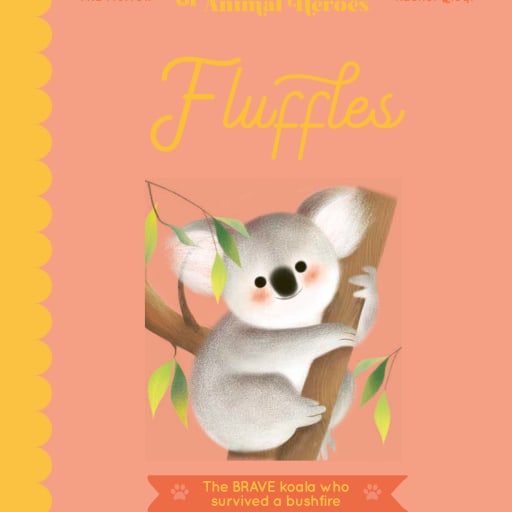 fluffles the brave koala who survived a bushfire cover