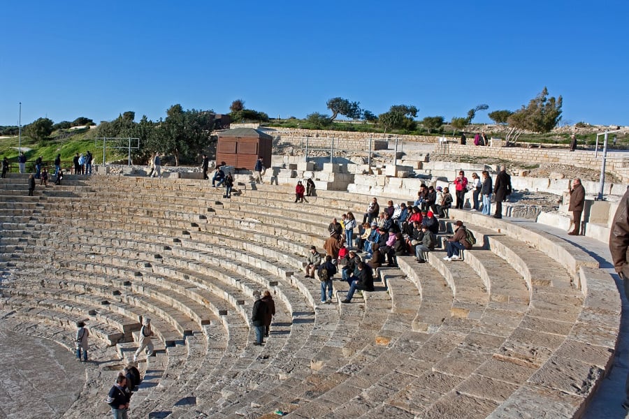 Ancient theatre of Kourion, Cyprus