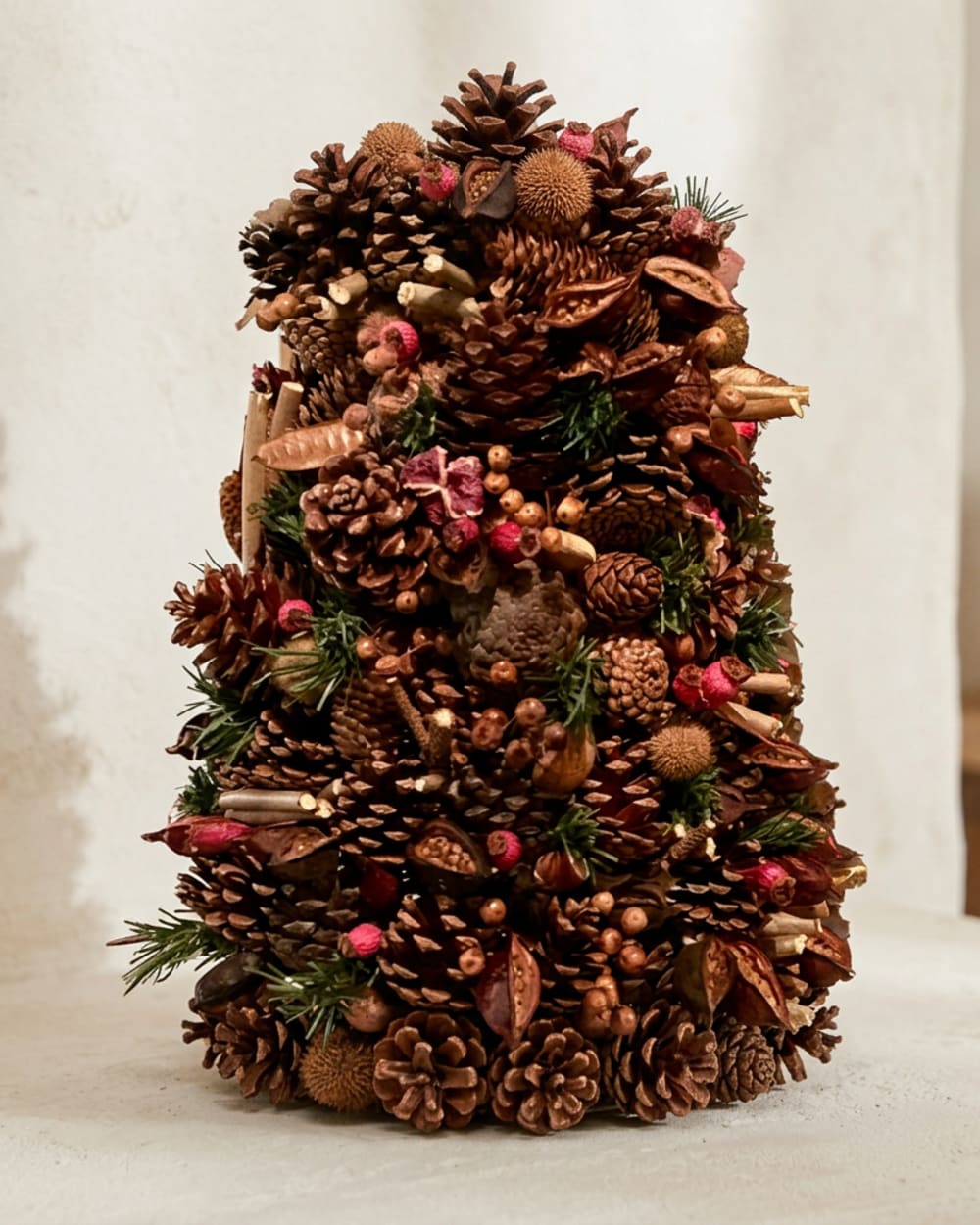 Pinecone Christmas Tree