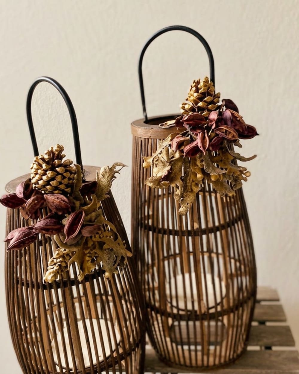 Rustic Lantern Decor
