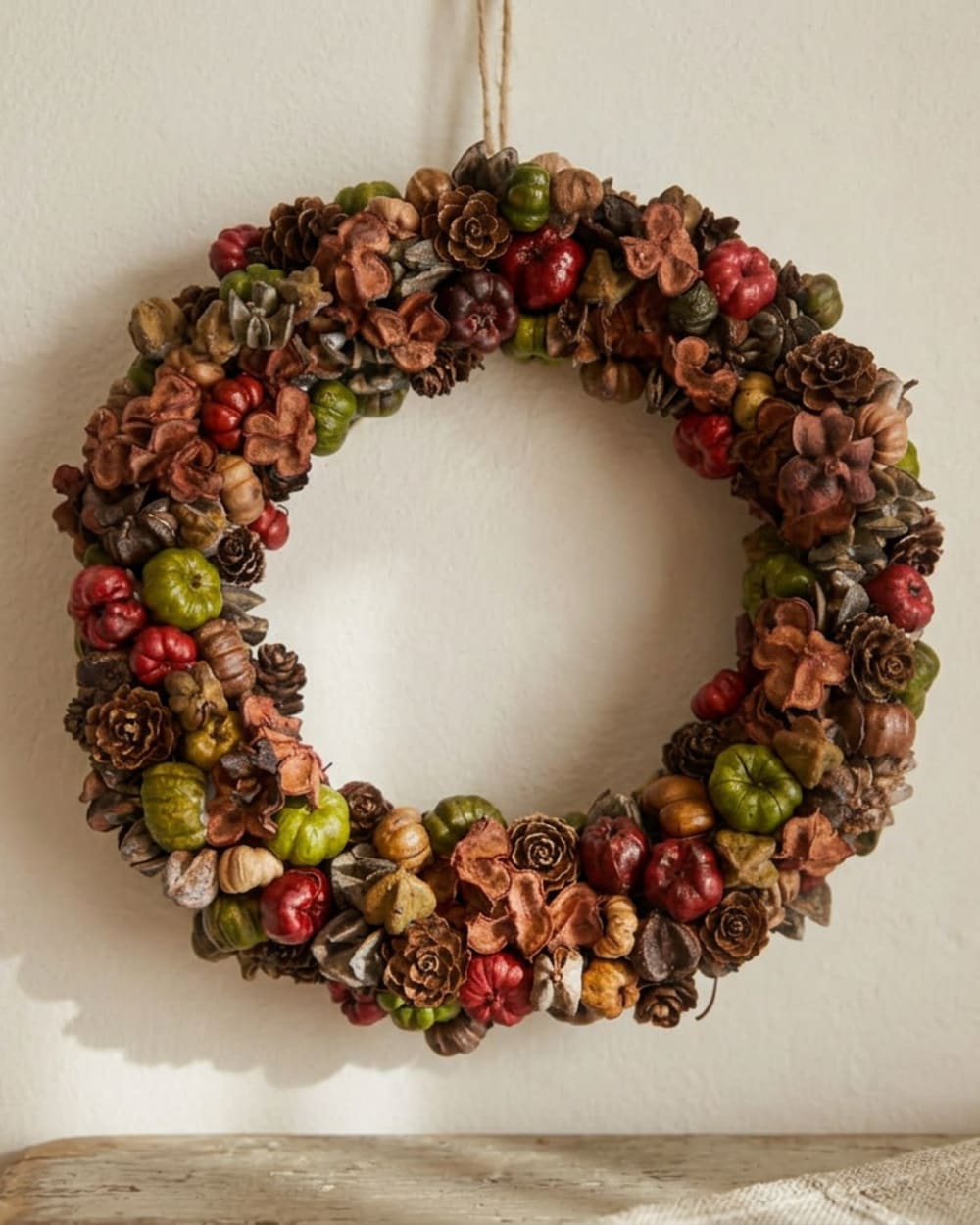 Colorful Nature Wreath