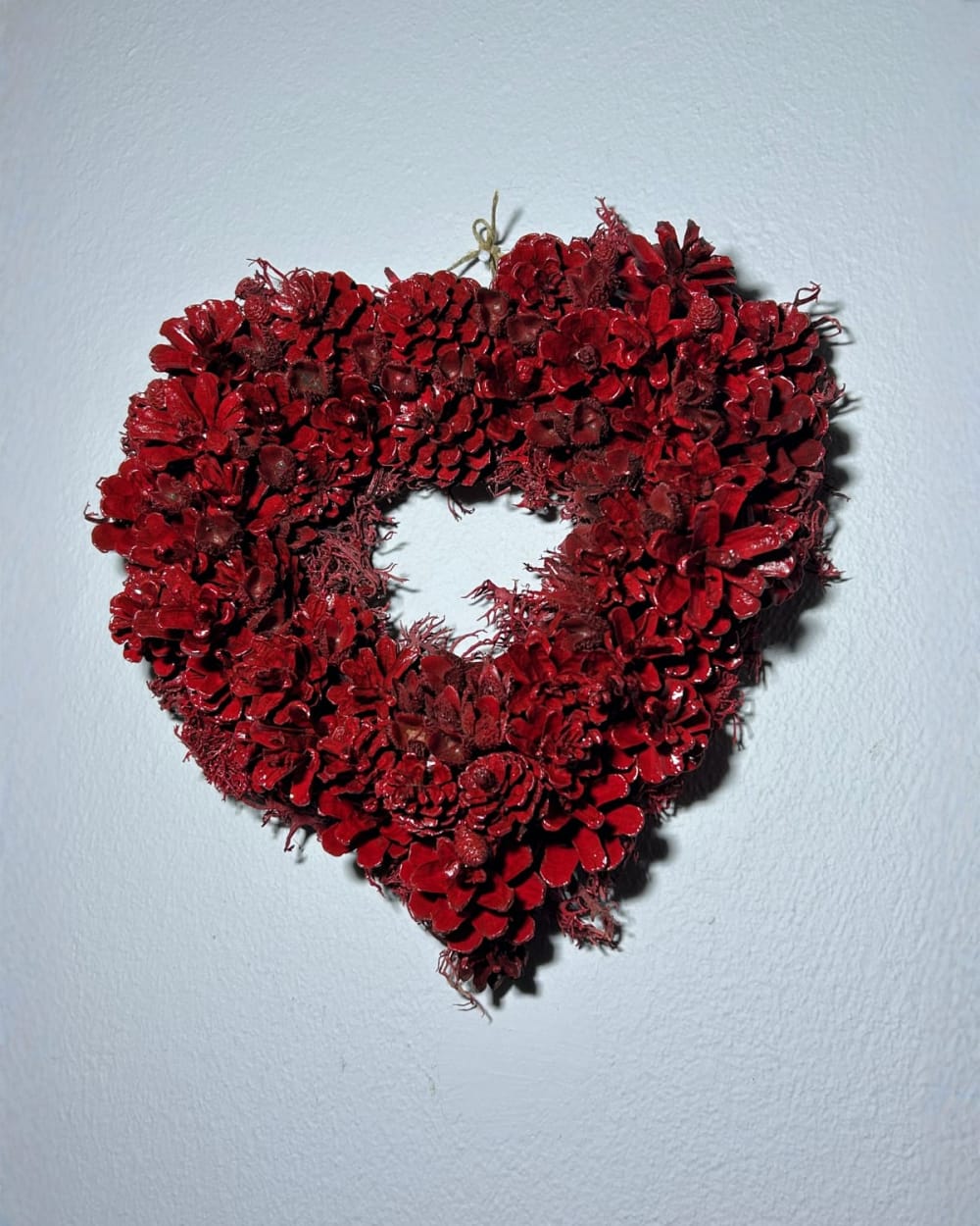 Heart Pinecone Wreath