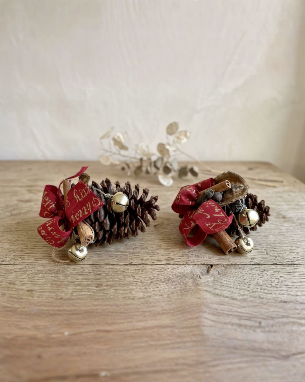 Pinecone Holiday Decorations