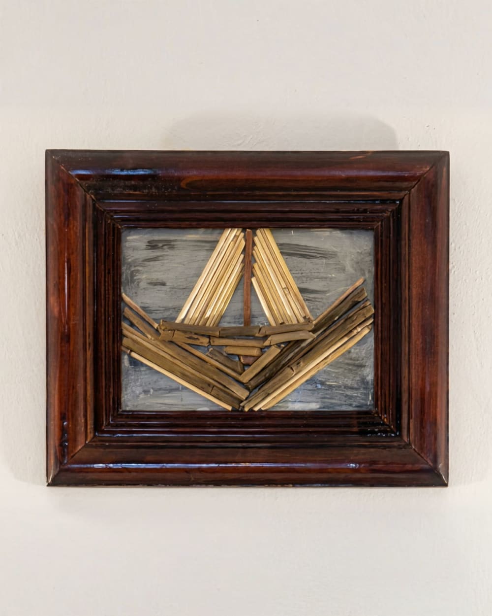 Straw Sailboat Frame