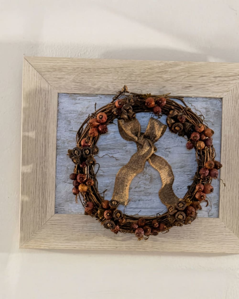 Framed Twig Wreath
