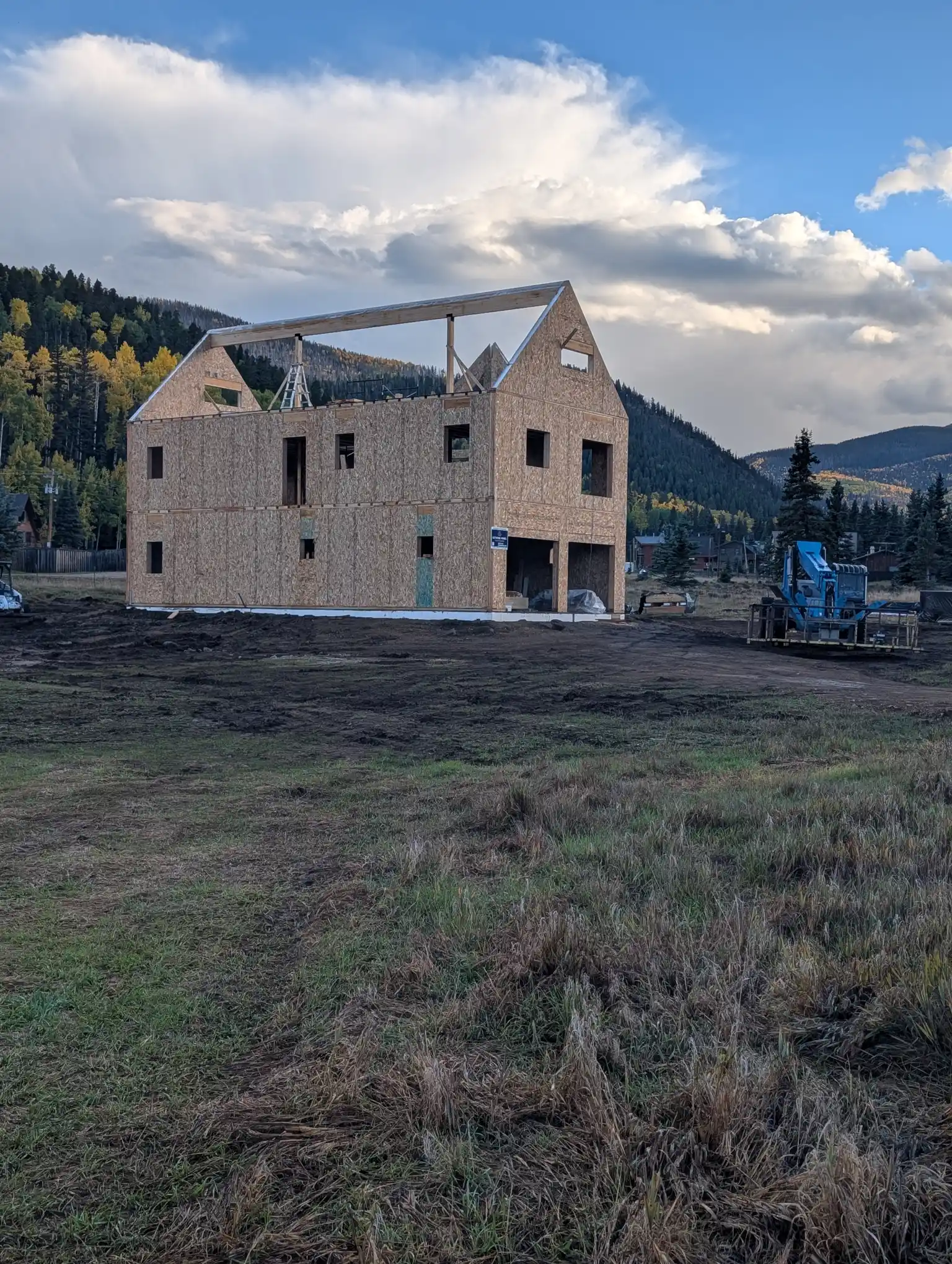SIP home shell seen from a mountain meadow