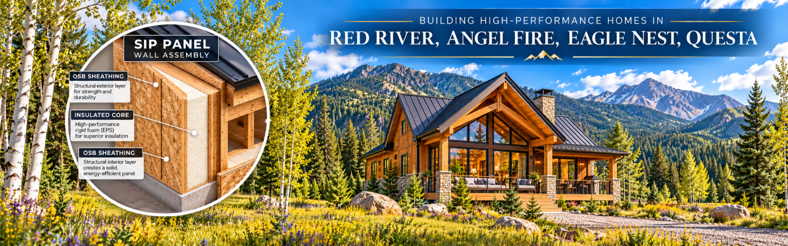 Mountain SIP homes in New Mexico by Swan Realty