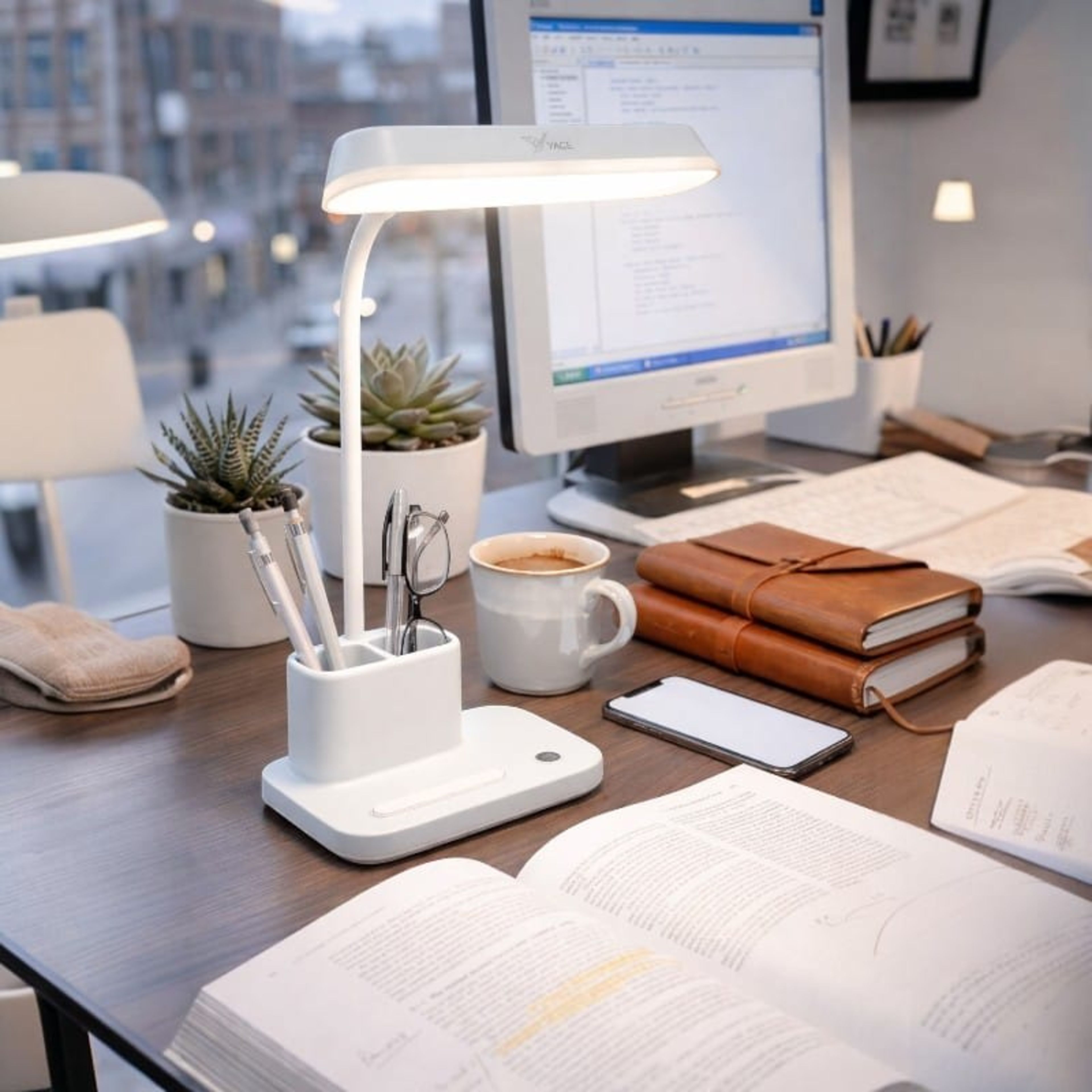 LED Touch Dimming Reading Lamp YG-T031C | shwapnomart - Image 2