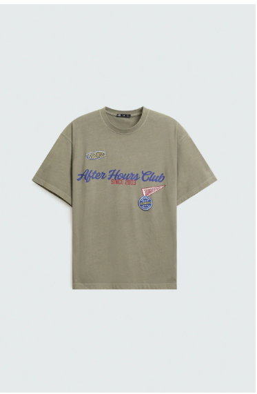 SLOGAN-PRINT-T-SHIRT