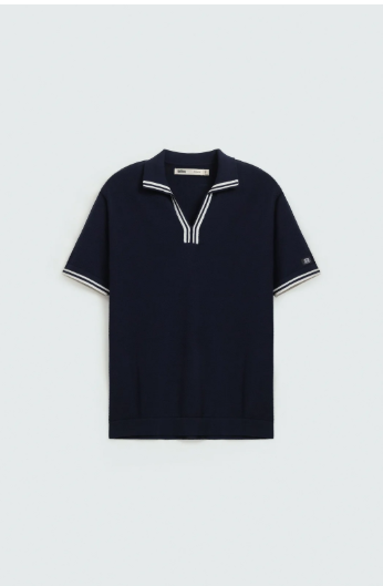 TEXTURED POLO SHIRT