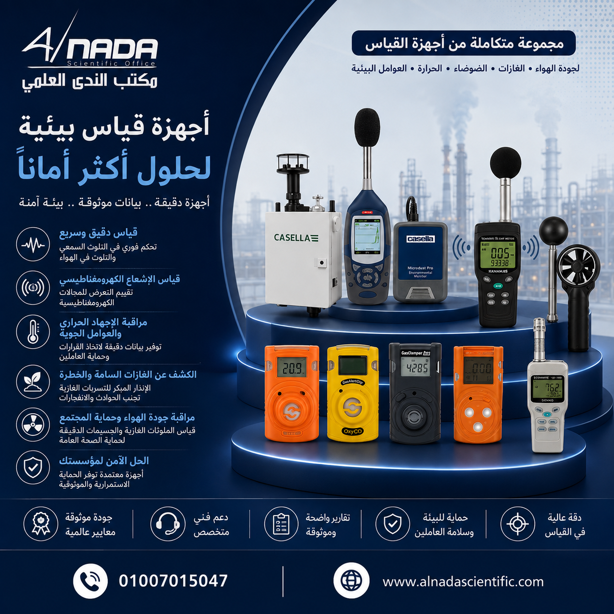 Environmental Monitoring Equipment & Measurement Solutions in Egypt | Al Nada Scientific