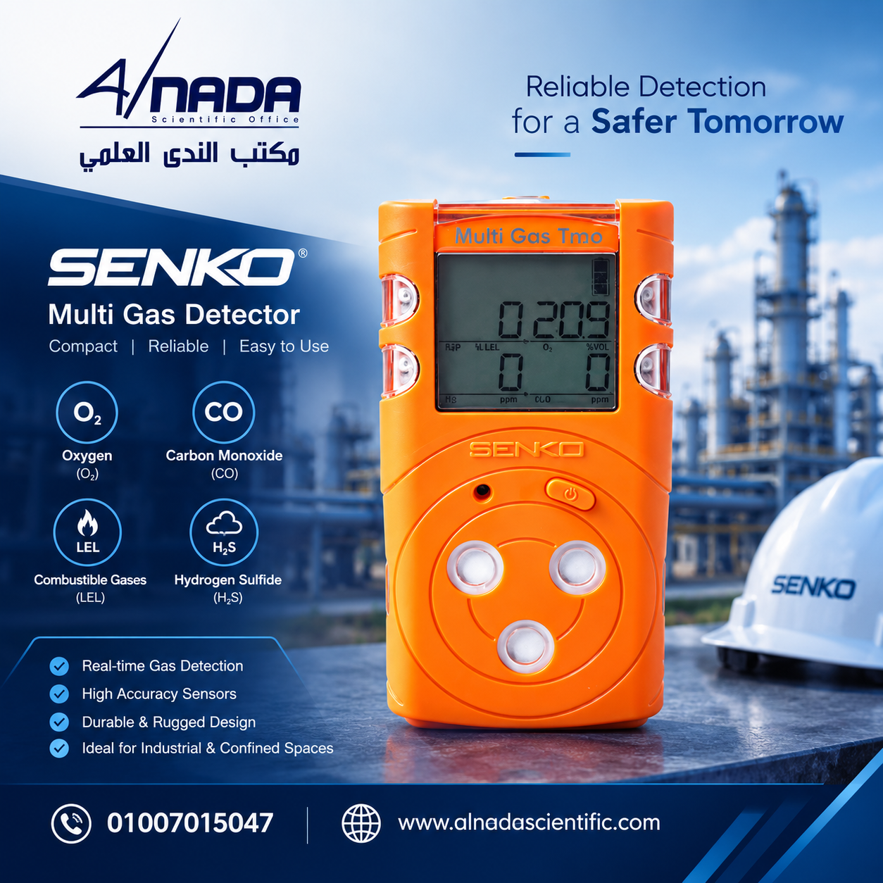 🛡️ Reliable Gas Detection. Safer Workplaces.