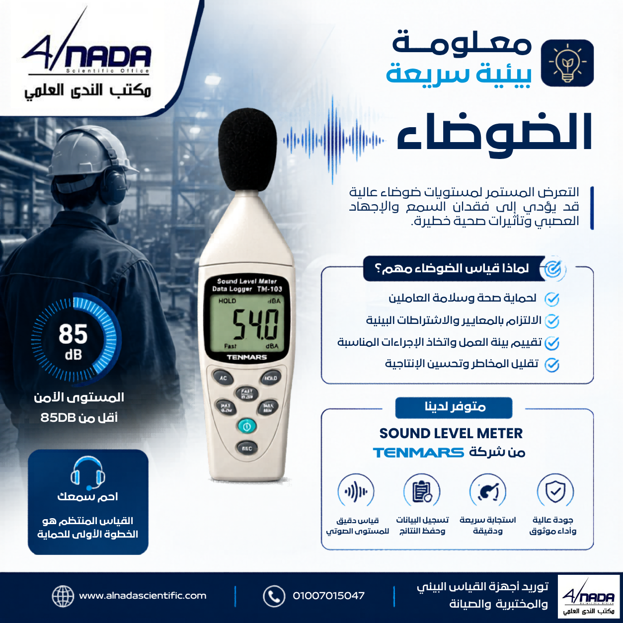 🔊 TENMARS TM-103 | Digital Sound Level Meter | Noise & Sound Measurement