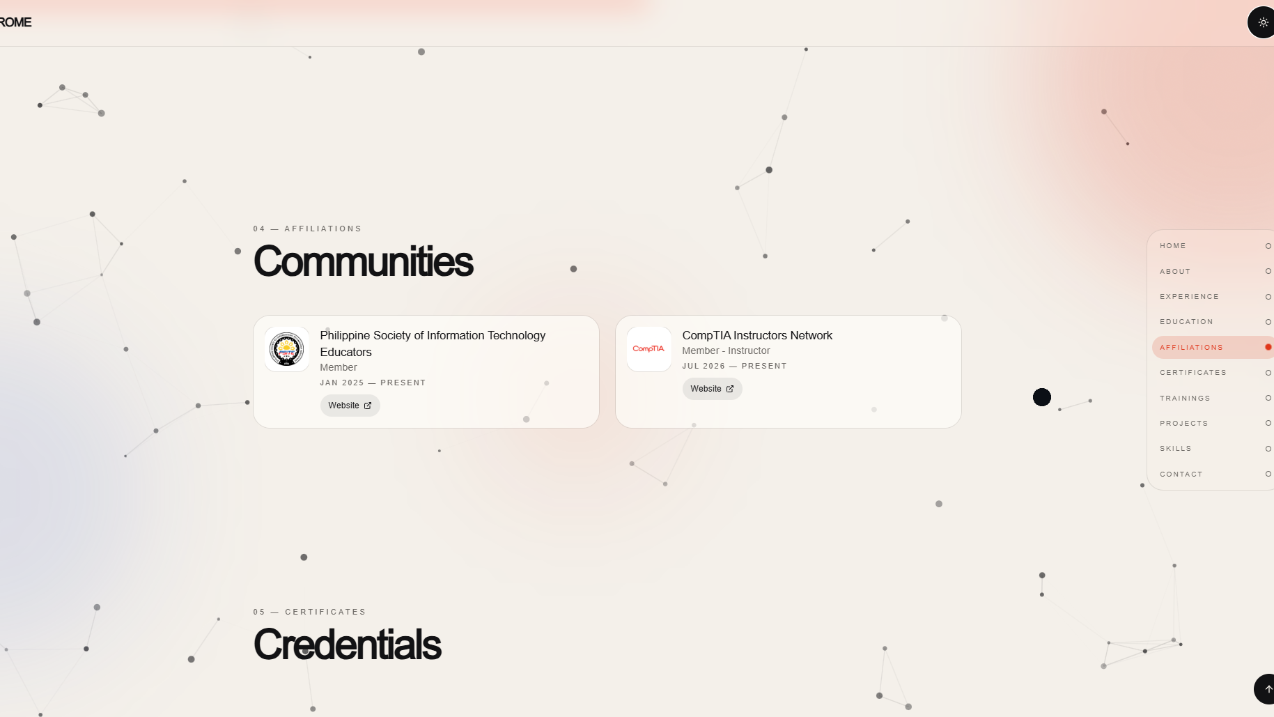 DYNAMIC DEVELOPER PORTFOLIO screenshot 1