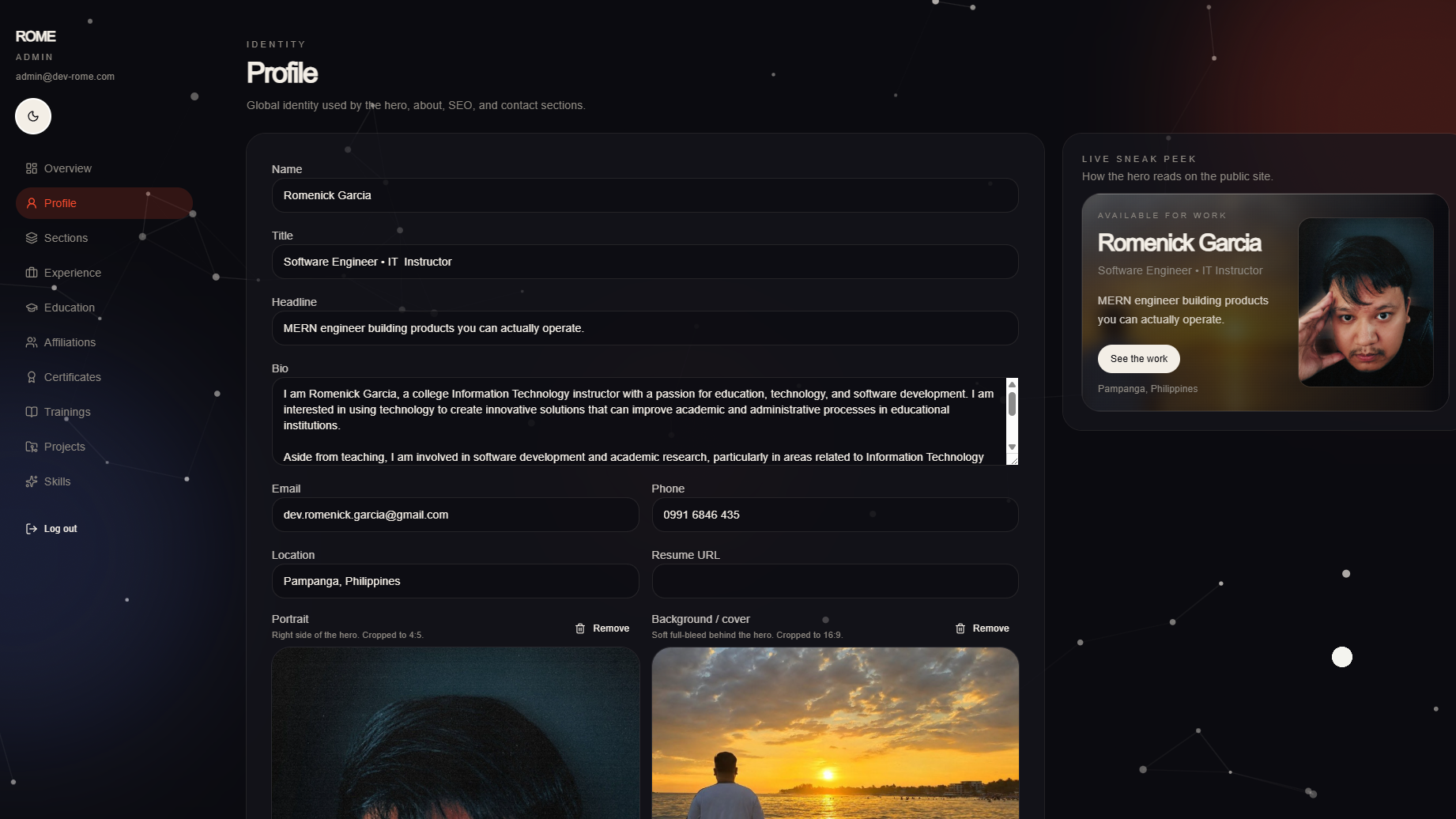 DYNAMIC DEVELOPER PORTFOLIO screenshot 4