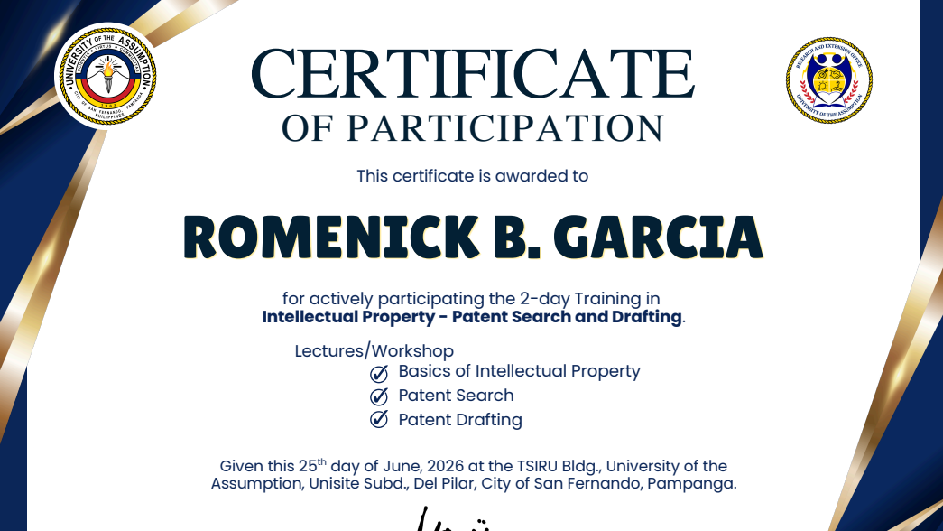 Intellectual Property - Patent Search and Drafting
