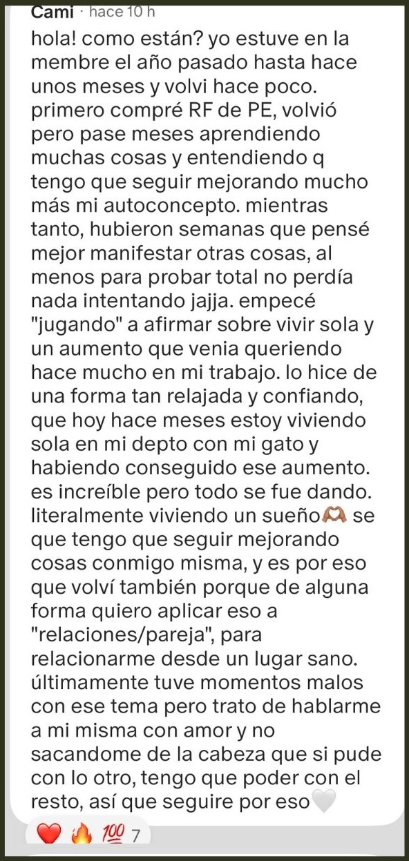 Experiencia con las Rutinas Flex