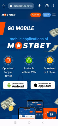 Mostbet App Homepage