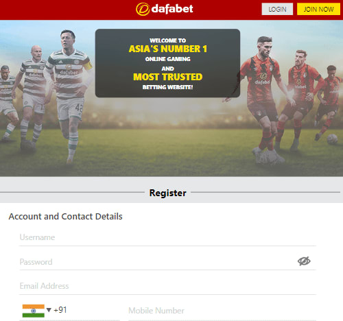 Dafabet Signup Guide