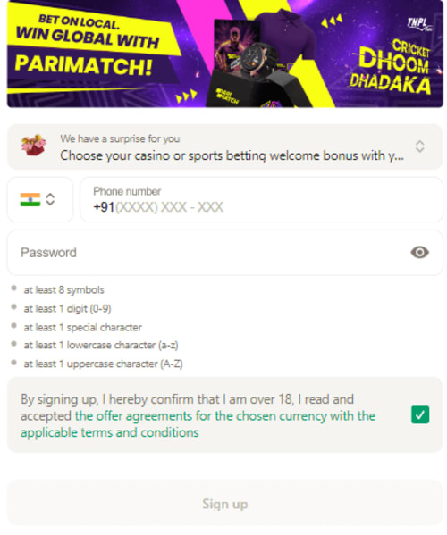 Parimatch India Review