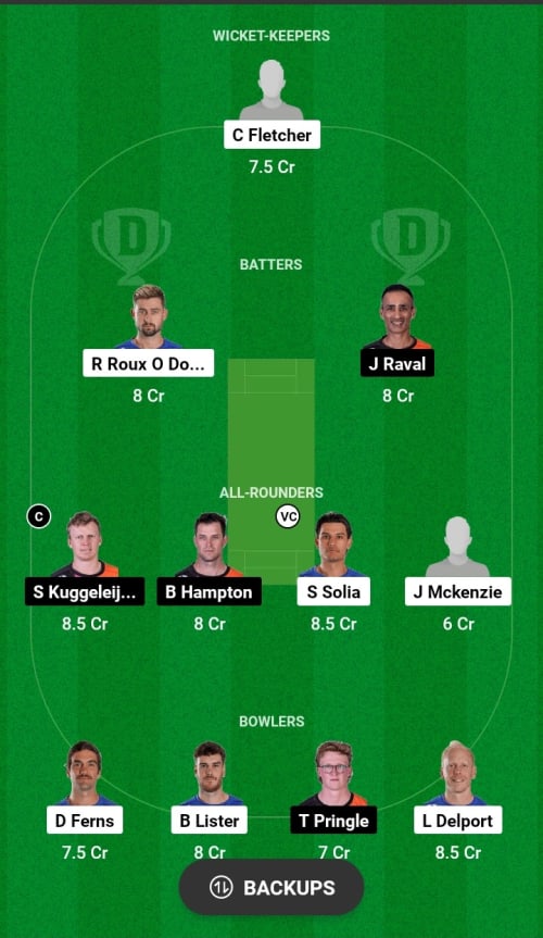 AA vs NK Dream11 Prediction - OCB Team Prediction