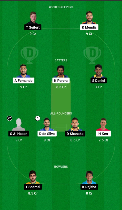 DHG vs GGD Dream11 Prediction - OCB Team Prediction