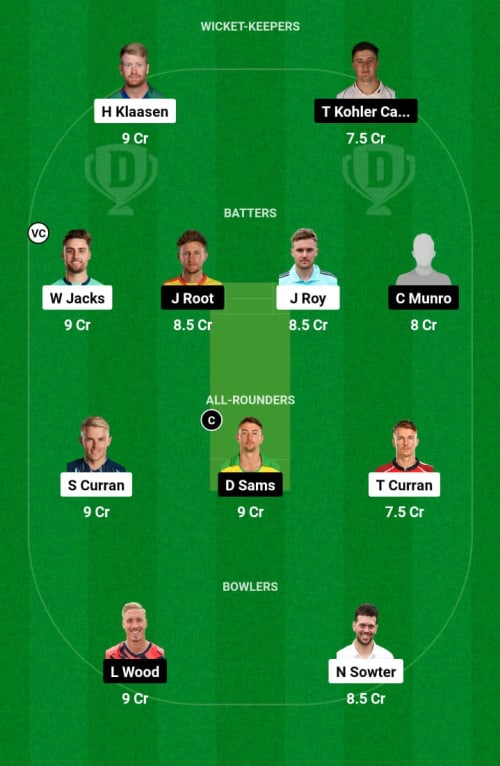 OVI vs TRR Dream11 Prediction - OCB Team Prediction