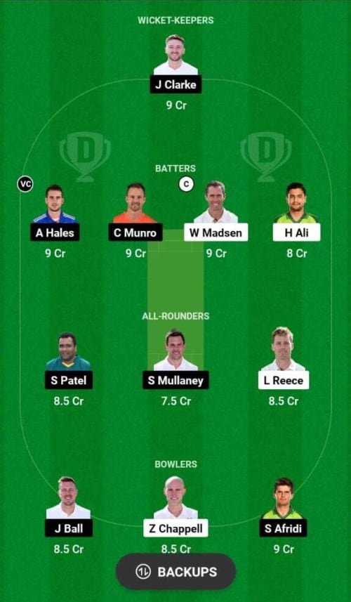 DER vs NOT Dream11 Prediction - OCB Team Prediction