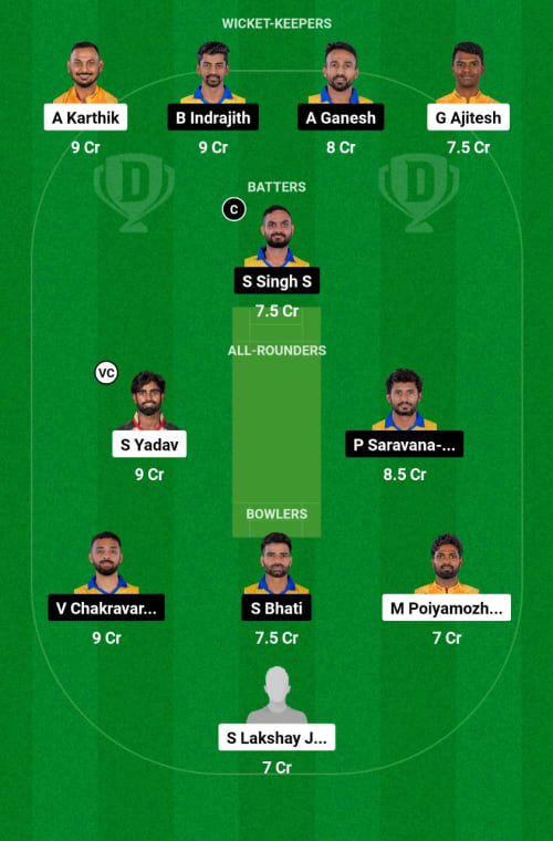 NRK vs DID Dream11 Prediction - OCB Team Prediction