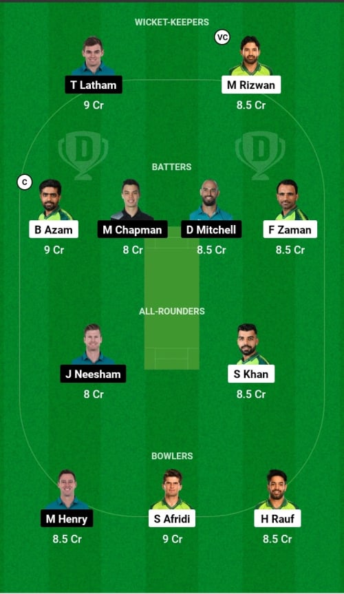 PAK vs NZ Dream11 Prediction - OCB Team Prediction