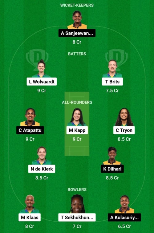 RSAW vs SLW Dream11 Prediction - OCB Team Prediction