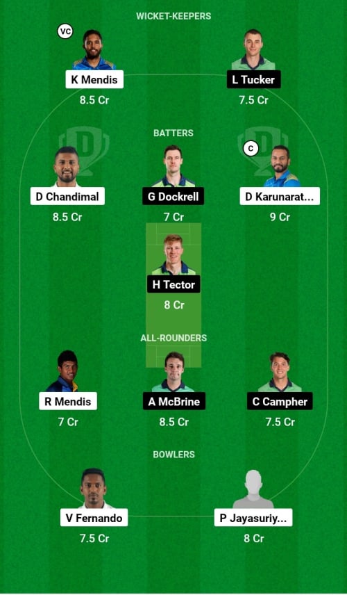 SL vs IRE Dream11 Prediction - OCB Team Prediction