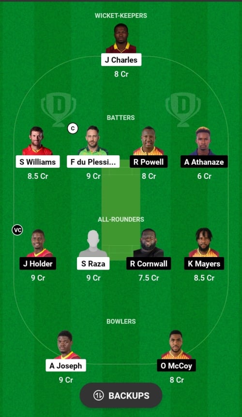 SLK vs BR Dream11 Prediction - OCB Team Prediction