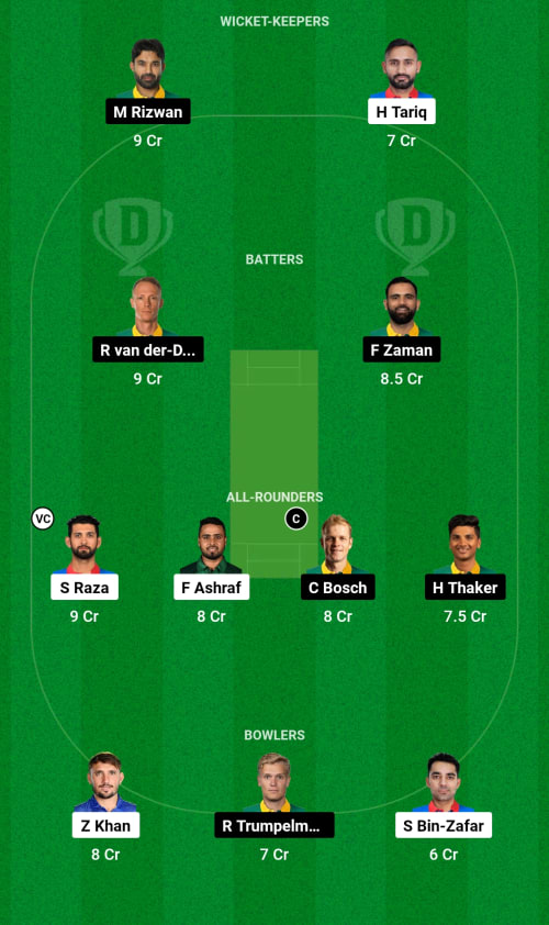 TON vs VAK Dream11 Prediction - OCB Team Prediction