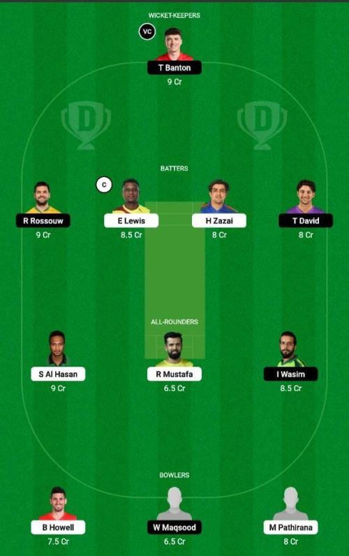 BNT vs DB Dream11 Prediction - OCB Team Prediction