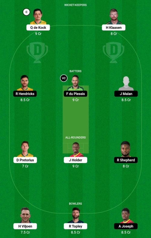 DSG vs JSKS Dream11 Prediction - OCB Team Prediction