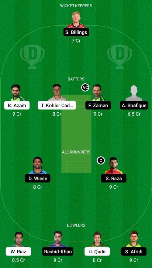 PZ vs LQ Dream11 Prediction - OCB Team Prediction