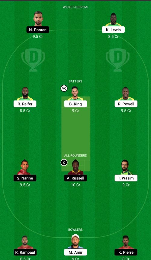 JT vs TKR Dream11 Prediction - OCB Team Prediction