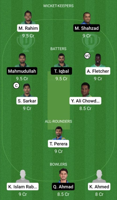 KAS vs MGD Dream11 Prediction - OCB Team Prediction