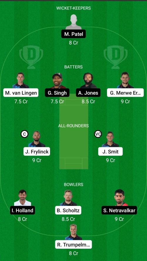 NAM vs USA Dream11 Prediction - OCB Team Prediction