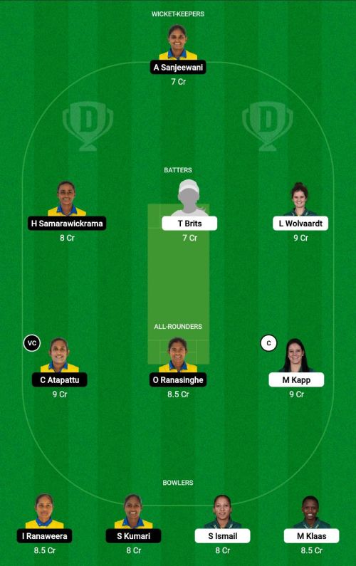 RSAW vs SLW Dream11 Prediction - OCB Team Prediction