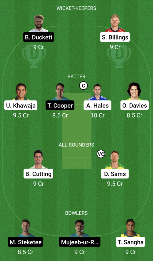 SYT vs BH Dream11 Prediction - OCB Team Prediction