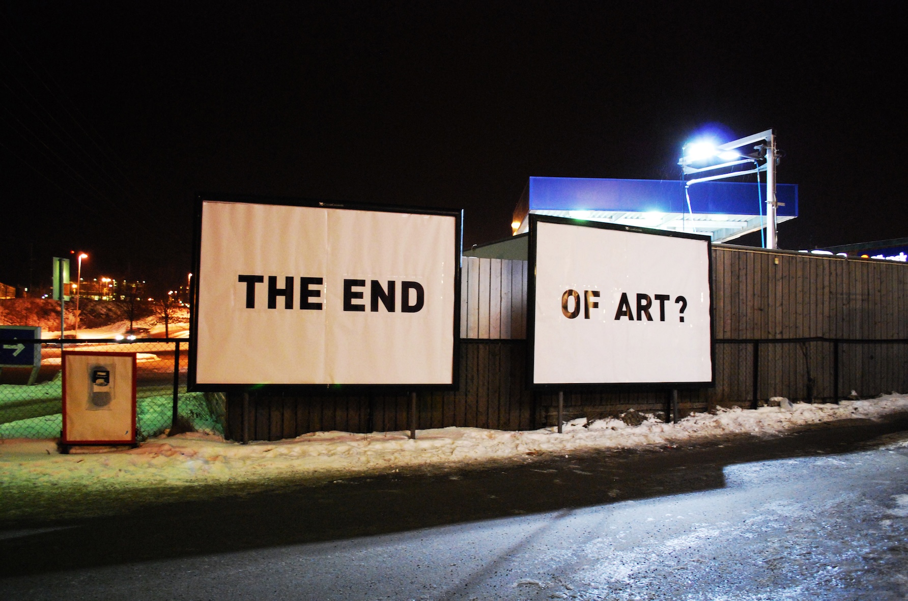 The End of Art?